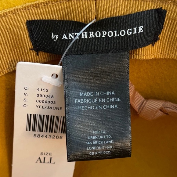 Mustard Colored Hat from Anthropologie.